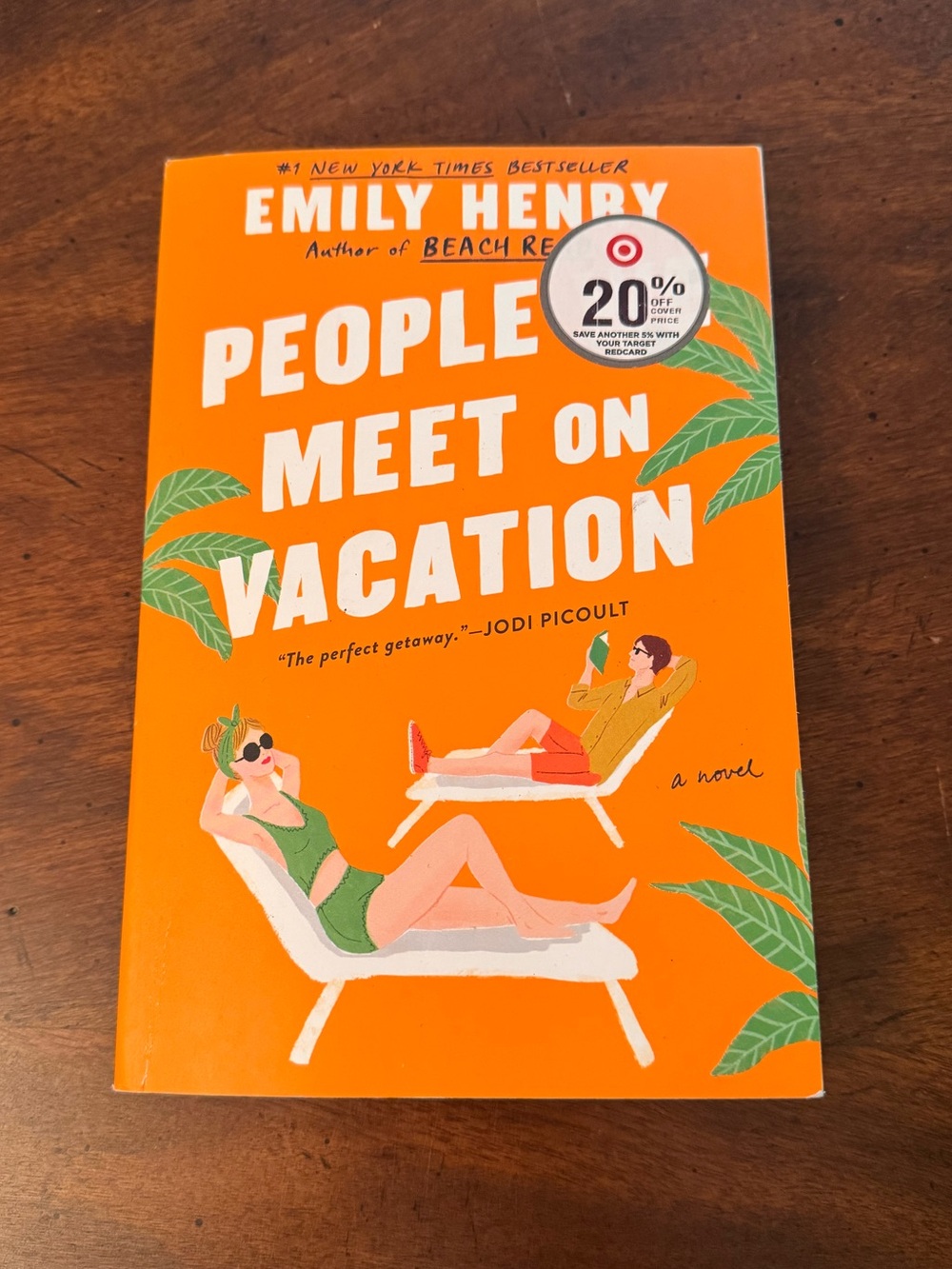 People Meet on Vacation Paperback - Orange Cover